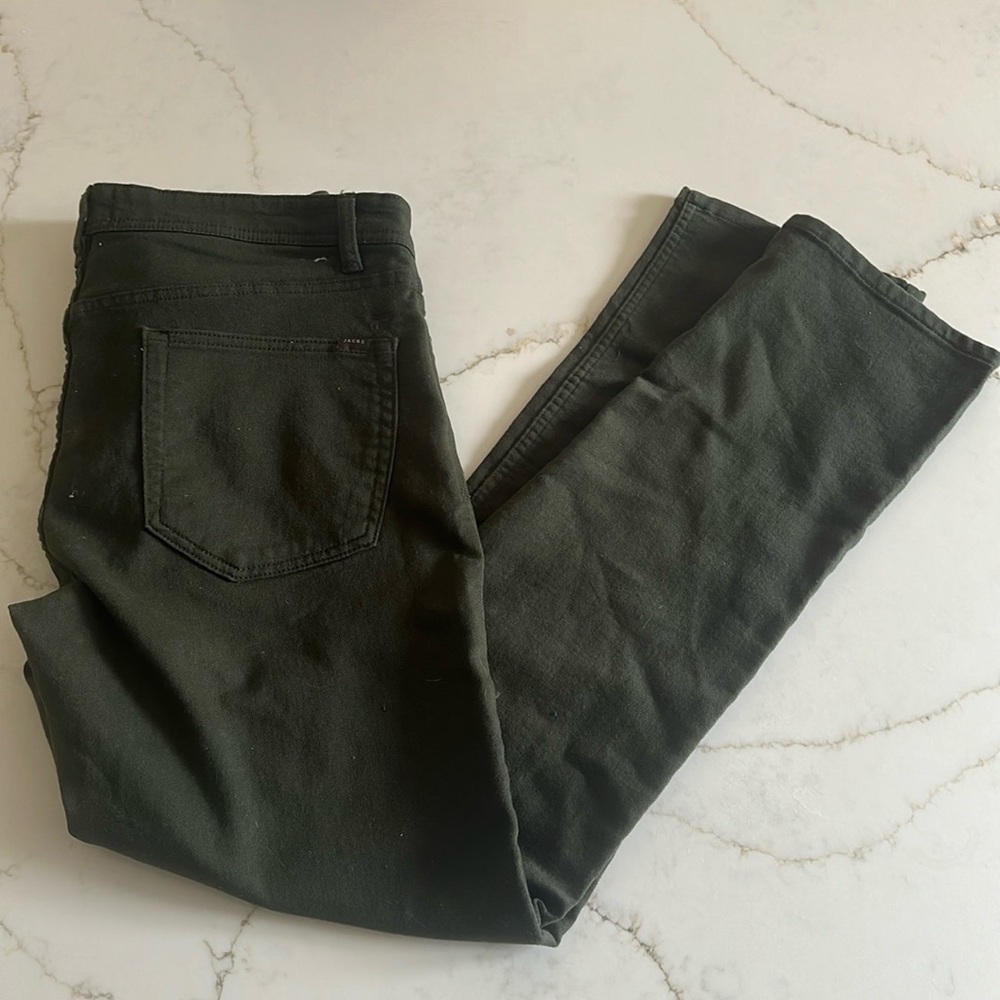 Jachs New York- Mens Dark Olive Green Denim